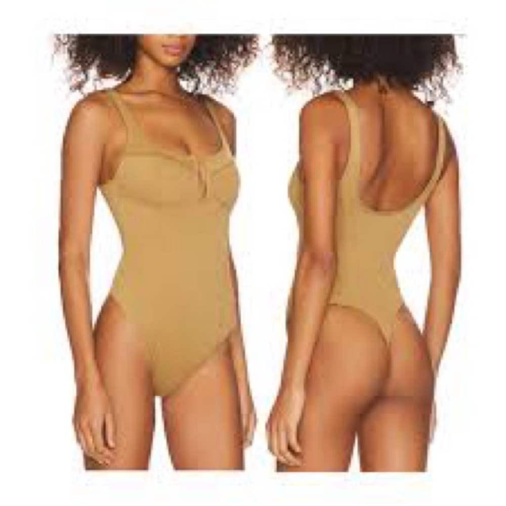 Good American Corset Tan Bodysuit - Picture 4 of 13